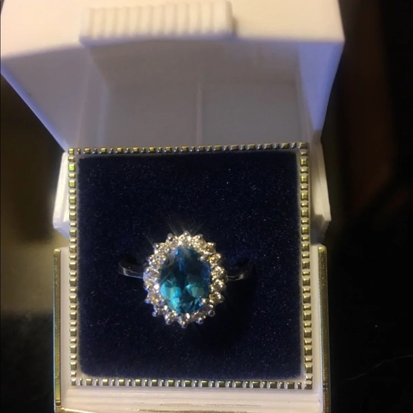 Topaz stone ring - Picture 3 of 4